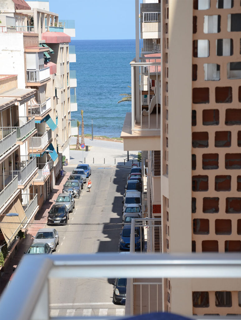 Ocean view from the balcony